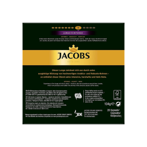 Jacobs Lungo 8 intenso 20 Capsules