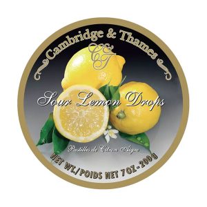 Cambridge & Thames Sour Lemon Drops 200gr