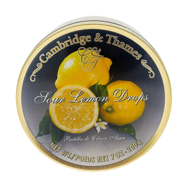 Cambridge & Thames Sour Lemon Drops 200gr - real pic