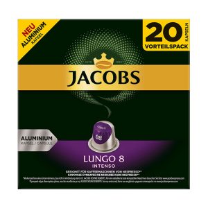Jacobs Lungo 8 Intenso Coffee Capsules 104g