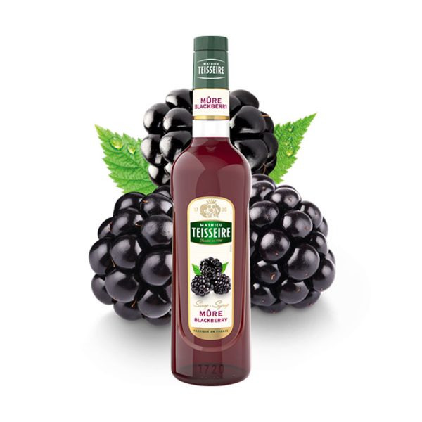 Mathieu Teisseire Blackberry Syrup - with blackberry
