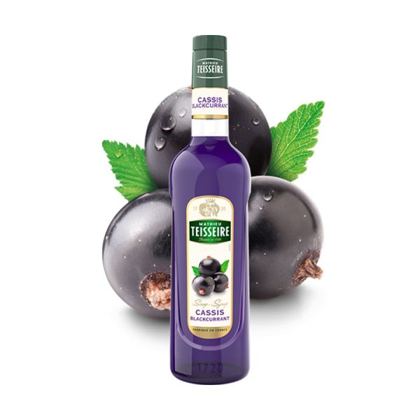 Mathieu Teisseire Blackcurrant Syrup with Blachcurrant