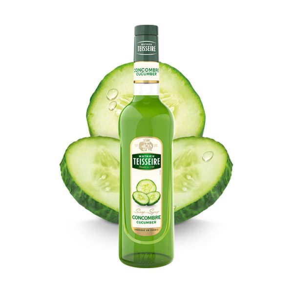 Mathieu Teisseire Cucumber Syrup with Cucumbers