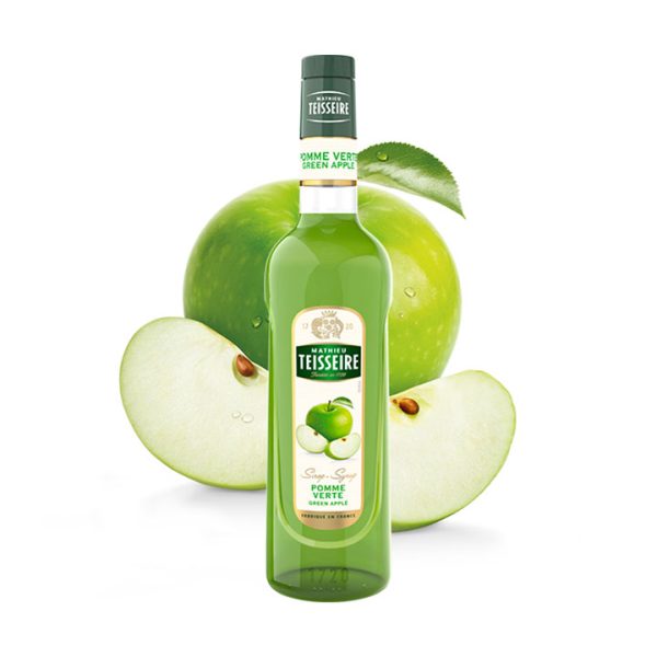 Mathieu Teisseire Green Apple Syrup - with green apple