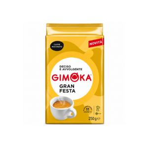 Gimoka Gran Festa Ground Coffee 250g | Premium Italian Ground Coffee | Rich Aroma & Full-Bodied Flavor