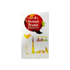 Chaizup Instant Premix Marhaba Dubai Gift Box Assorted Flavours – Cardamom, Ginger, Milk, Saffron