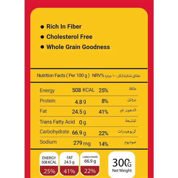 Oat Energy detail