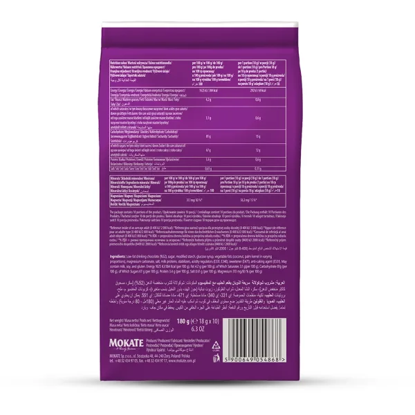 Mokate Milk Drinking Chocolate 10 sachets
