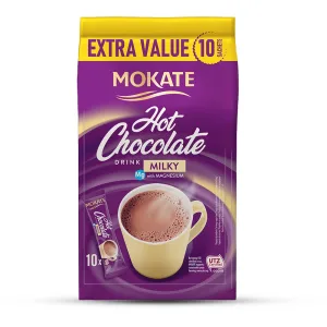 Mokate Milk Drinking Chocolate 10 sachets
