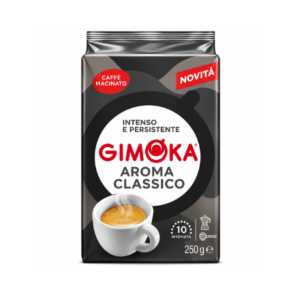 Gimoka Aroma Classico Ground Coffee 250g | Premium Italian Ground Coffee | Rich Aroma & Smooth Flavor