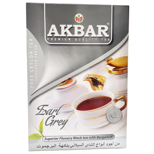 Akbar Earl Grey Superior Flowery Black Tea with Bergamot 500g (1)
