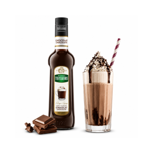 Teisseire Chocolate Syrup | 700ml | Premium Chocolate Flavored Beverage Syrup | Café Style Coffee & Dessert Syrup