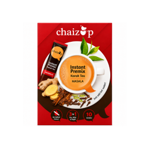 Chaizup Instant Premix Masala Tea | 10 Sachets x 20g | Premium Instant Masala Chai Mix | 200g