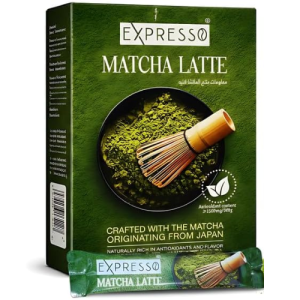 Expresso Matcha Latte | 6 Sachets x 14g | Premium Instant Matcha Green Tea Latte | 84g