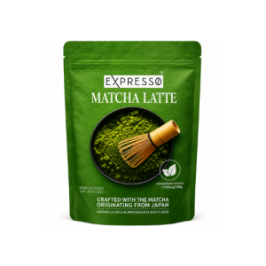 Expresso Matcha Latte Powder | 1000g | Premium Instant Matcha Latte Mix | Café Style Green Tea Latte