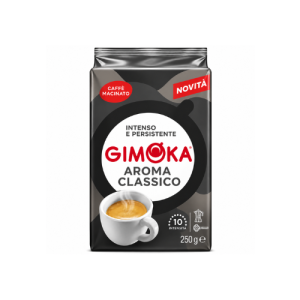 Gimoka Aroma Classico Ground Coffee 250g | Premium Italian Ground Coffee | Rich Aroma & Smooth Flavor