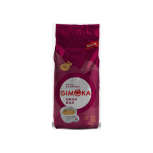 Gimoka Gran Bar Coffee Beans 1kg | Premium Italian Whole Bean Coffee | Strong & Intense Espresso Blend
