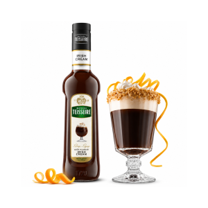 Teisseire Irish Cream Syrup | 700ml | Premium Irish Cream Flavored Beverage Syrup | Café Style Coffee & Dessert Syrup