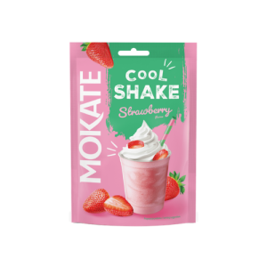 Mokate Protein Shake Instant Drink Strawberry | 7 Sachets x 54g | High Protein Strawberry Shake Mix | 378g
