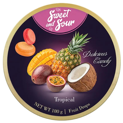 Mrs Sweet & Mr Sour Hard Candy tropical (1)