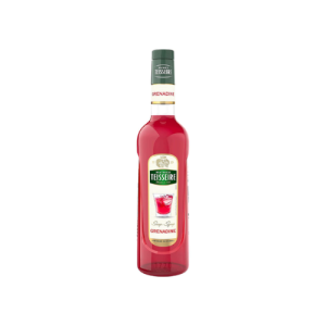 Teisseire Grenadine Syrup | 700ml | Premium Grenadine Flavored Beverage Syrup | Café Style Drink Mixer