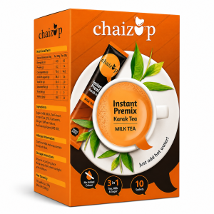 Chaizup Instant Premix Milk Tea | 10 Sachets x 20g | Premium Instant Milk Tea Mix | 200g