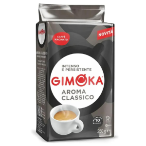 Gimoka Aroma Classico Ground Coffee 250g | Premium Italian Ground Coffee | Rich Aroma & Smooth Flavor