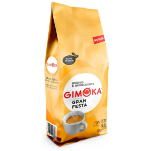 Gimoka Gran Festa Coffee Beans 500g | Premium Italian Whole Bean Coffee | Rich Aroma & Balanced Espresso Blend