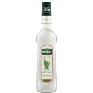 Teisseire Mojito Syrup | 700ml | Premium Mojito Mint & Lime Flavored Beverage Syrup | Café Style Drink Mixer